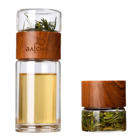 Pack Bouteille Infuseur + 6 Tisanes BIO